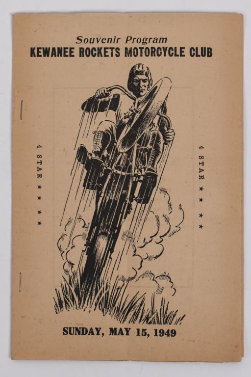 1949 Kewanee Rockets Motorcycle Hill Climb Program (1 of 10)