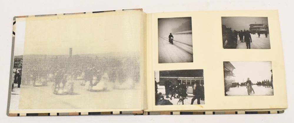 1950s-60s Motorcycle Racing Photo Album Scrapbook (1 of 20)