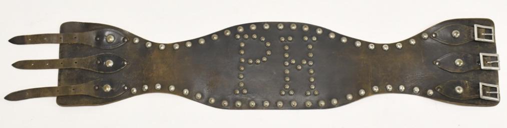 Early Studded Leather Motorcycle Kidney Belt (1 of 13)