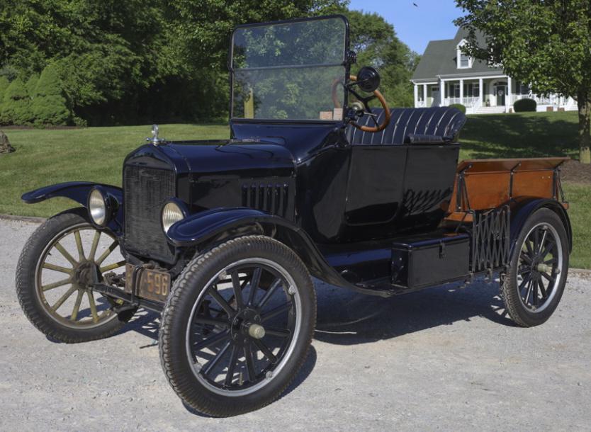 1921 Ford Model T Roadster Pickup: This 1921 Ford model T roadster pickup was said to originally been used on an apple orchard in Upstate New York, and later found it's way to Florida and had been there prior to be shipped up for the a