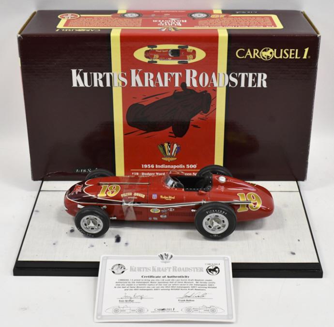 1/18 Carousel 1956 Indy 500 Winner #19 Rodger Ward (1 of 9)