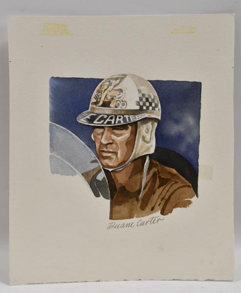Duane Carter Watercolor by Bill Neale (1 of 5)