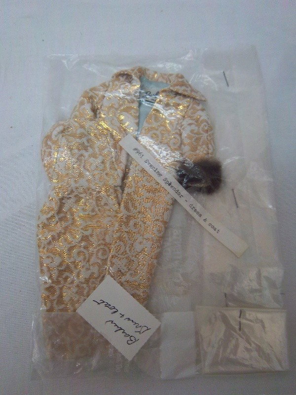 Barbie #961 Evening Splendor Dress and Coat: Barbie #961 Evening Splendor Dress and Coat