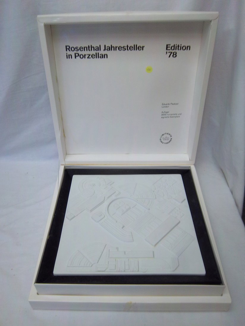 Rosenthal Studio Line Edition 1978 Plate Designed : Rosenthal Studio Line Edition 1978 Plate Designed by Eduardo P. London
