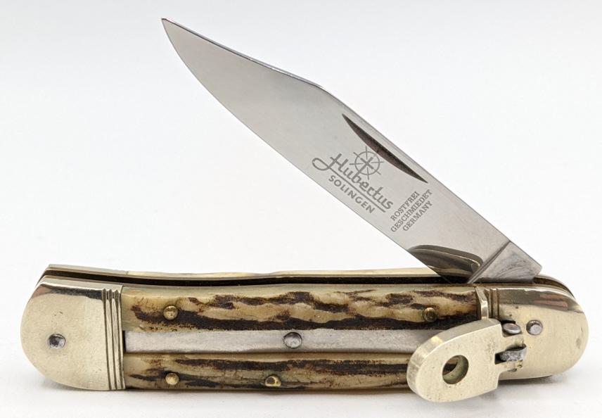 Hubertus Solingen Leverlock Springer Switchblade (1 of 4)