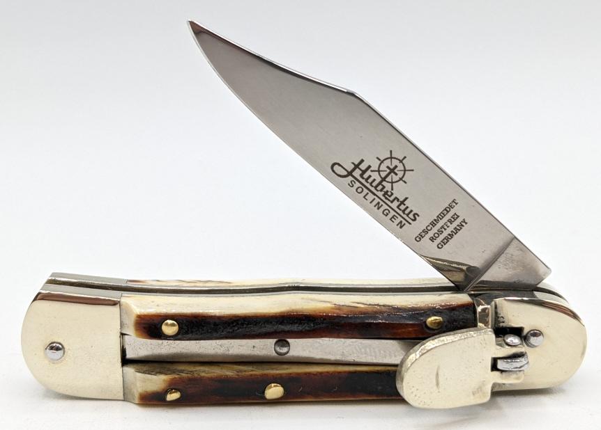 Hubertus Solingen Leverlock Springer Switchblade (1 of 4)