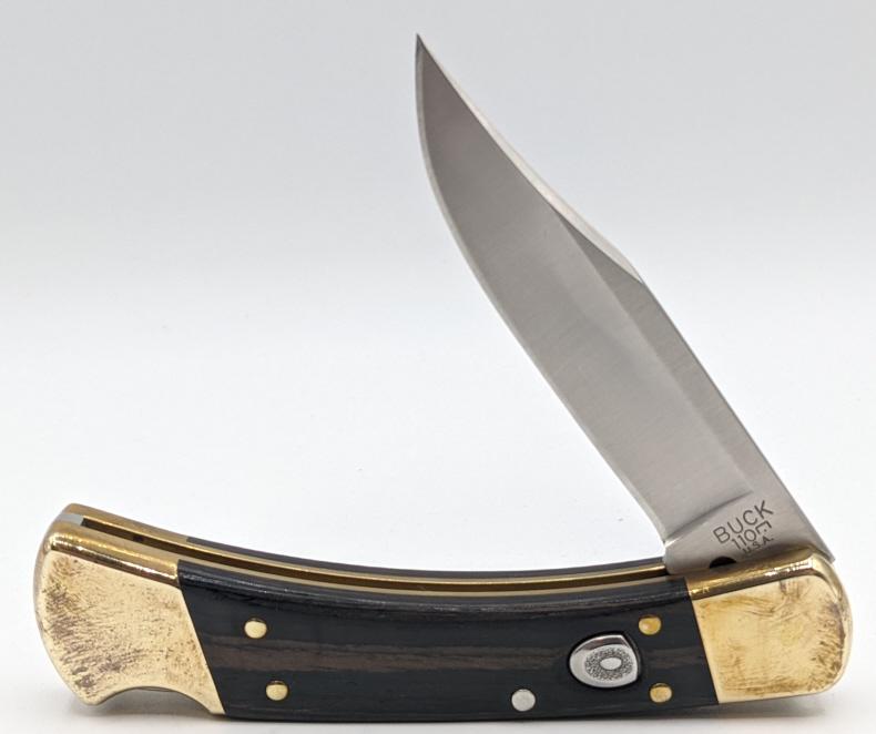 Buck 110 Auto Opening Lockback Folding Knife (1 of 3)
