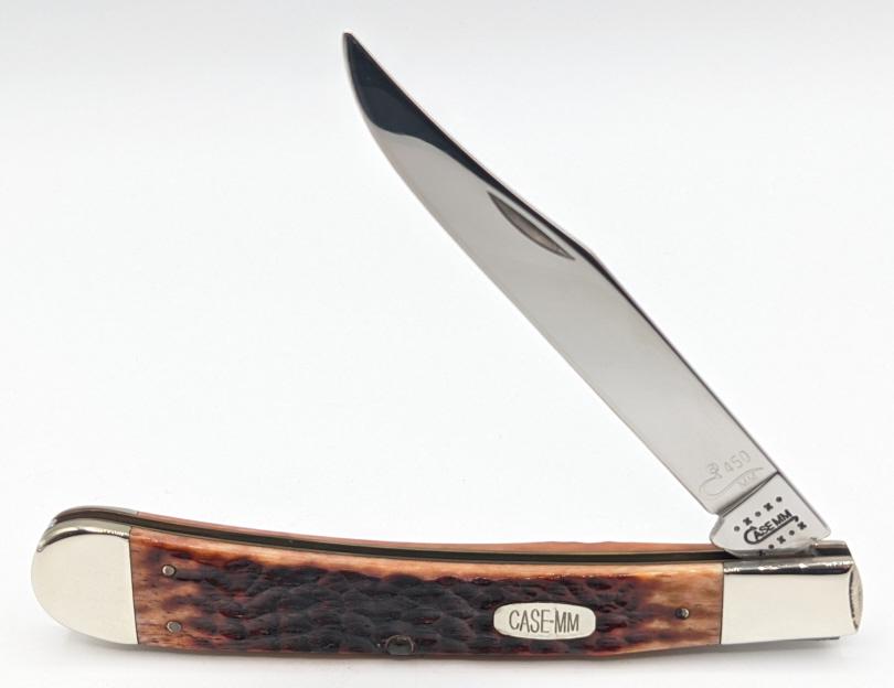 2000 Case XX Millennium Set Redbone Large Trapper (1 of 4)