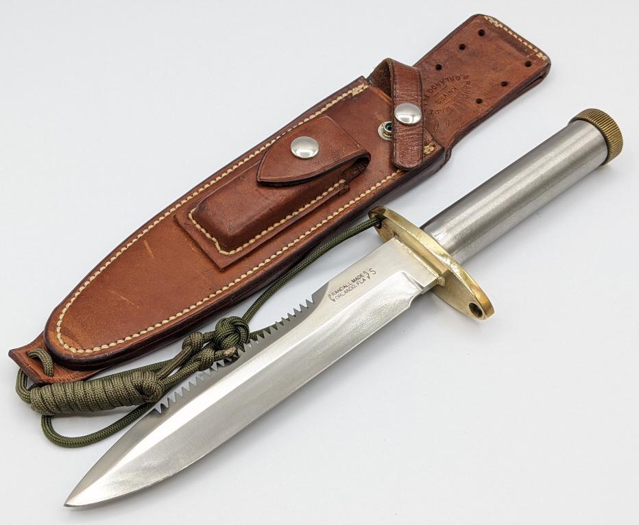 Vintage Randall Model 18 7-1/2in SS Survival Knife (1 of 12)
