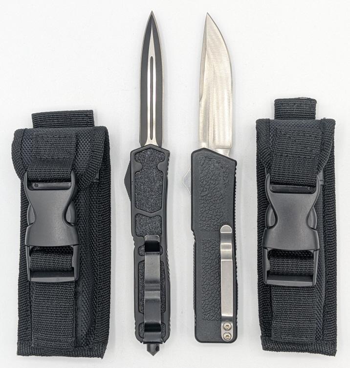 (2) Delta Force and Lightning OTF Tactical Knives (1 of 4)