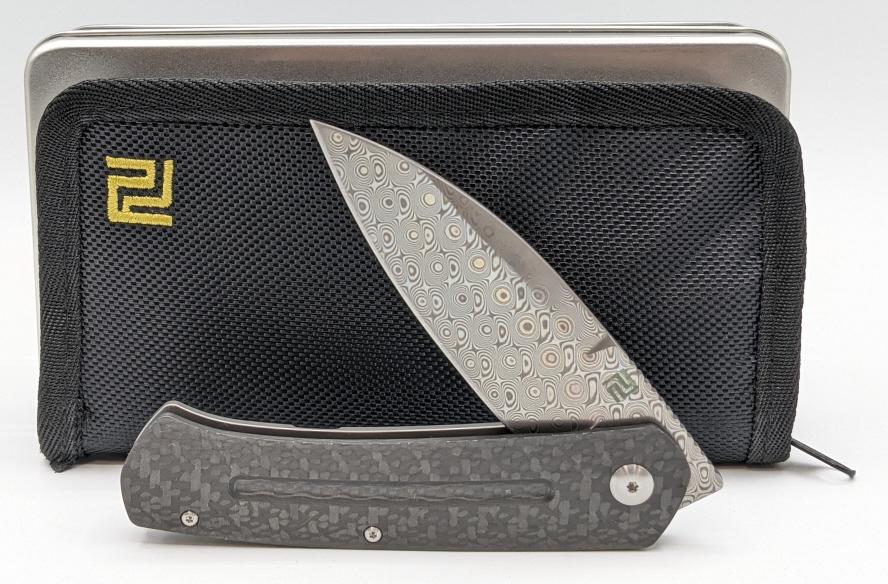 NIB Artisan Cutlery Centauri 1839G Folding Knife (1 of 5)