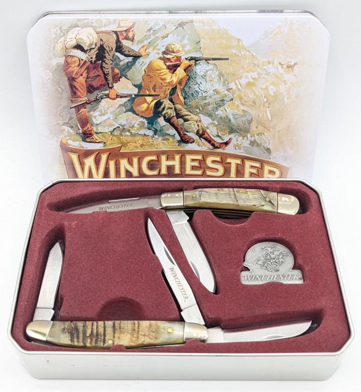 2007 Winchester Limited Edition Rams Horn Tin Set (1 of 4)