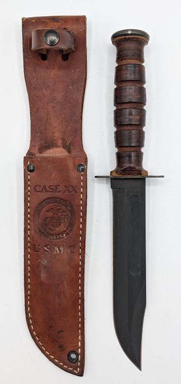 1998 Case XX USMC Ka-Bar Fighting Knife. (1 of 6)