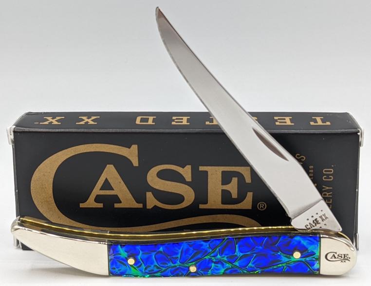 2022 Case XX Black Sea Dichrolam Texas Toothpick (1 of 4)