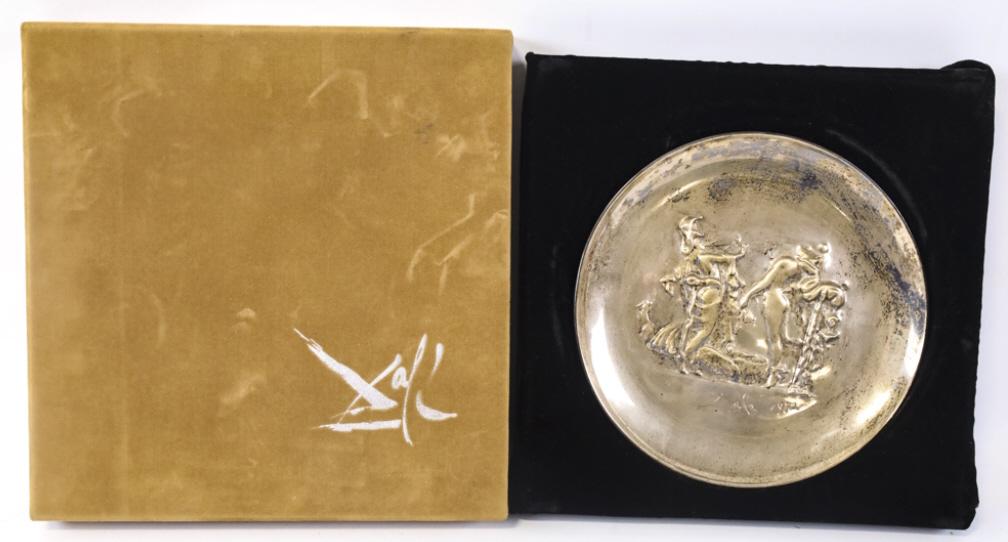Lincoln Mint Salvador Dali Sterling Silver Plate (1 of 7)