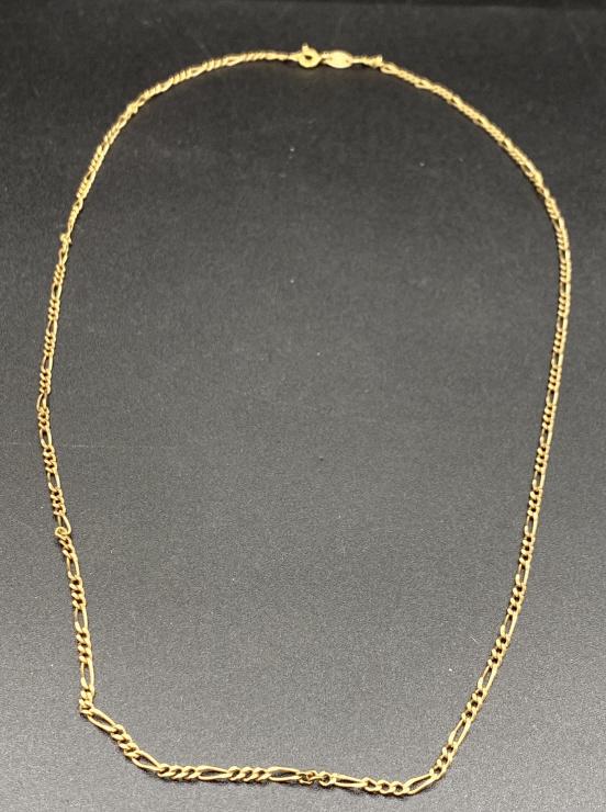 14K Yellow Gold Link Chain Necklace (1 of 3)