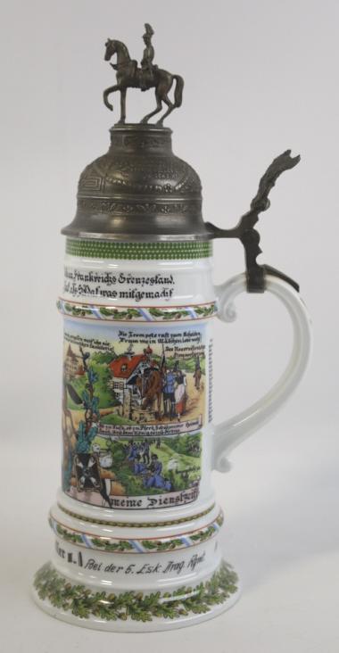 Kaiser Imperial German Regimental Stein (1 of 13)