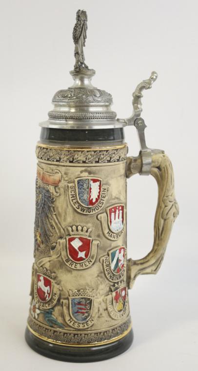 German Original Thewalt German States Stein (1 of 12)