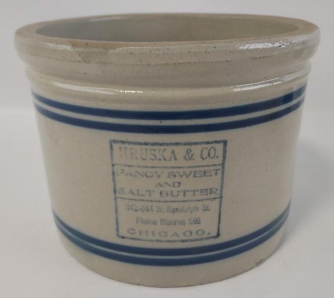 Hruska & Co Stoneware Butter Crock (1 of 4)