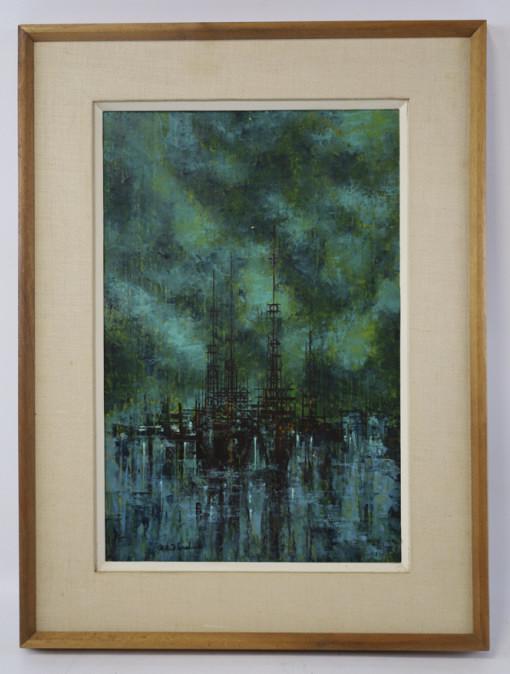 Richard Florsheim "At Peace" Oil On Gesso Board (1 of 10)