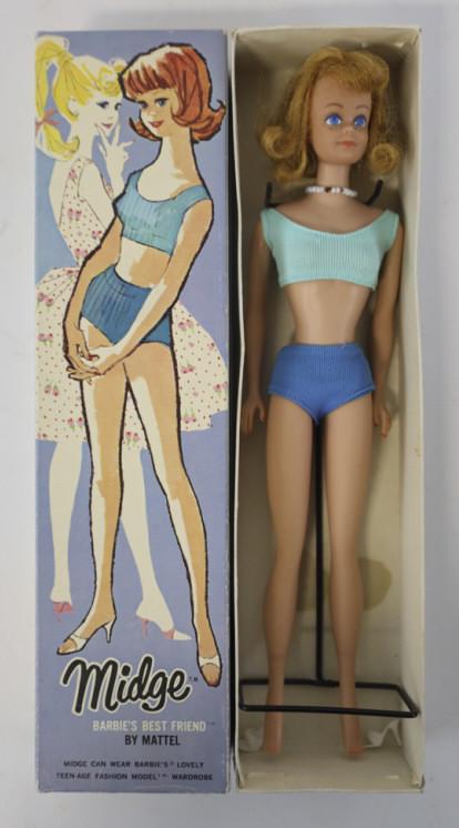 Midge doll 1962 clearance