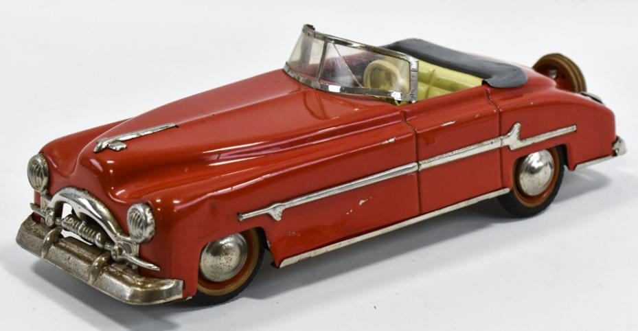 German Distler Tin Windup Packard Convertible Car (1 of 8)