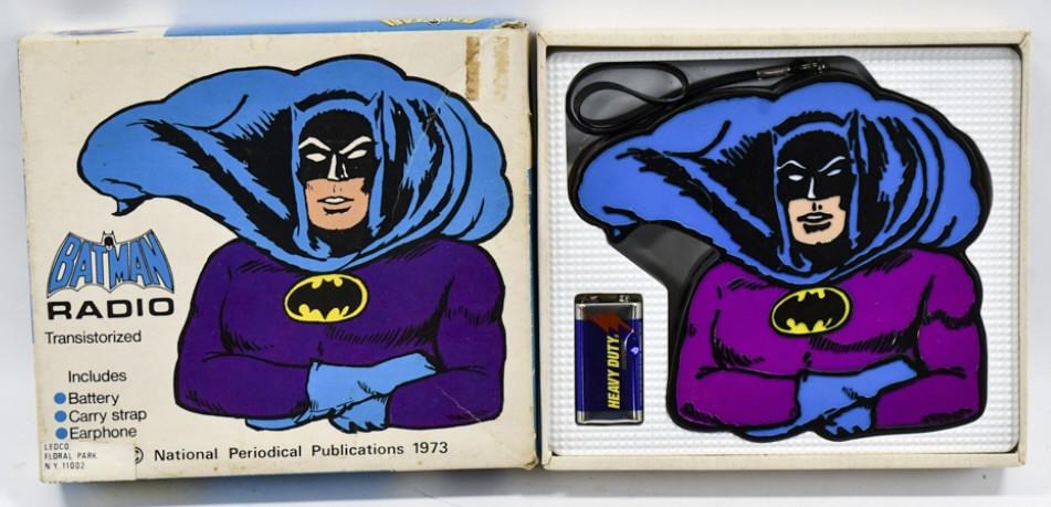 1973 Batman Transitor Radio w/ Box (1 of 9)