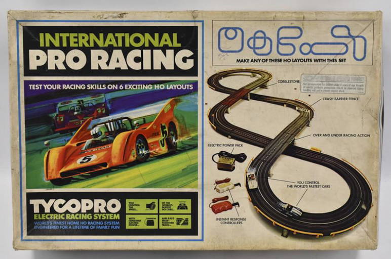 Tyco Ho International Pro Racing Slot Car Set