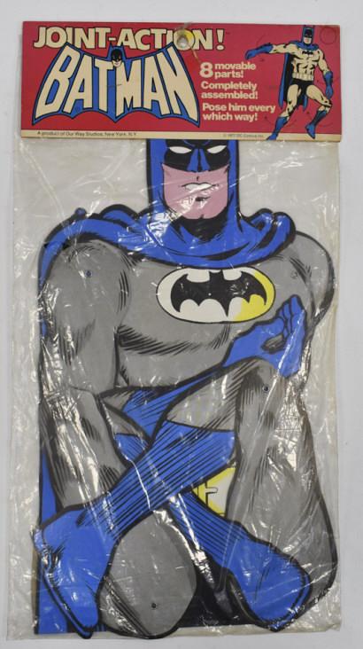Vtg NOS 1977 Joint-Action Batman Die-Cut Figure (1 of 10)