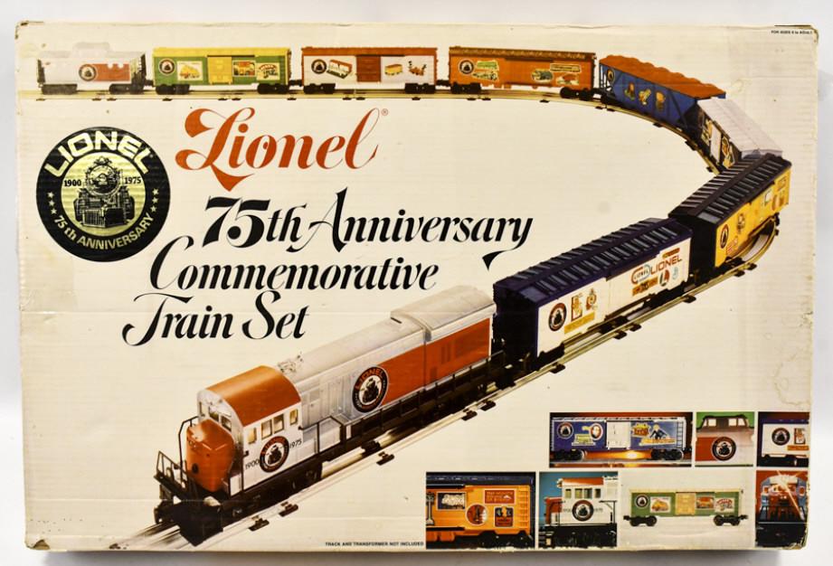 Lionel 75th anniversary deals commemorative train set