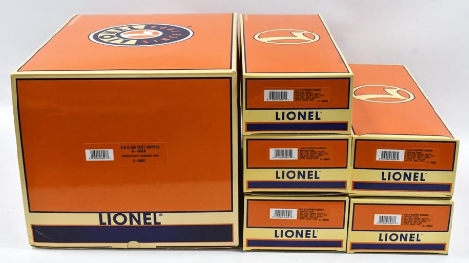 Lionel B & O Die-Cast Hopper Set (Missing 1 Car) (1 of 7)