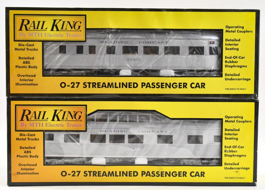 MTH Reading Streamlined Observation & Vista Dome (1 of 4)