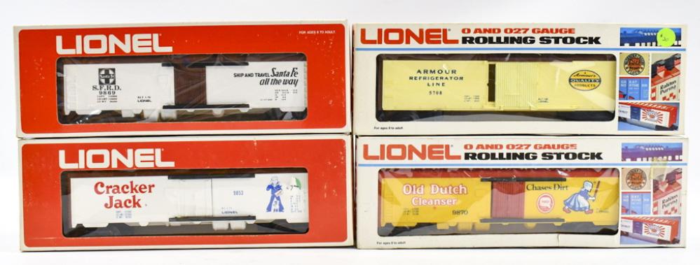 Lionel Reefer Cars #9853 9870 9869 & 5708 (1 of 4)