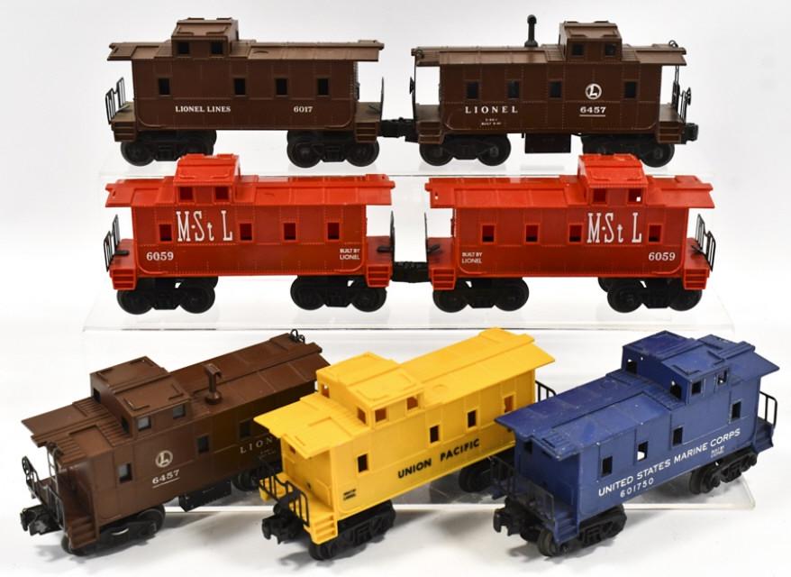 Lionel Caboose 6017 6059 6457 6167 601750 (1 of 5)