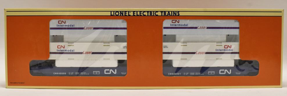 Lionel Canadian National Maxi Stack Flatcar 16912 (1 of 6)