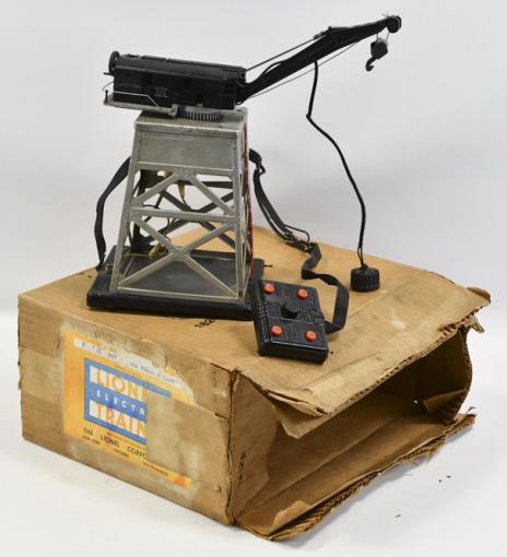 Lionel No. 182 Remote Control Magnetic Crane w Box (1 of 6)