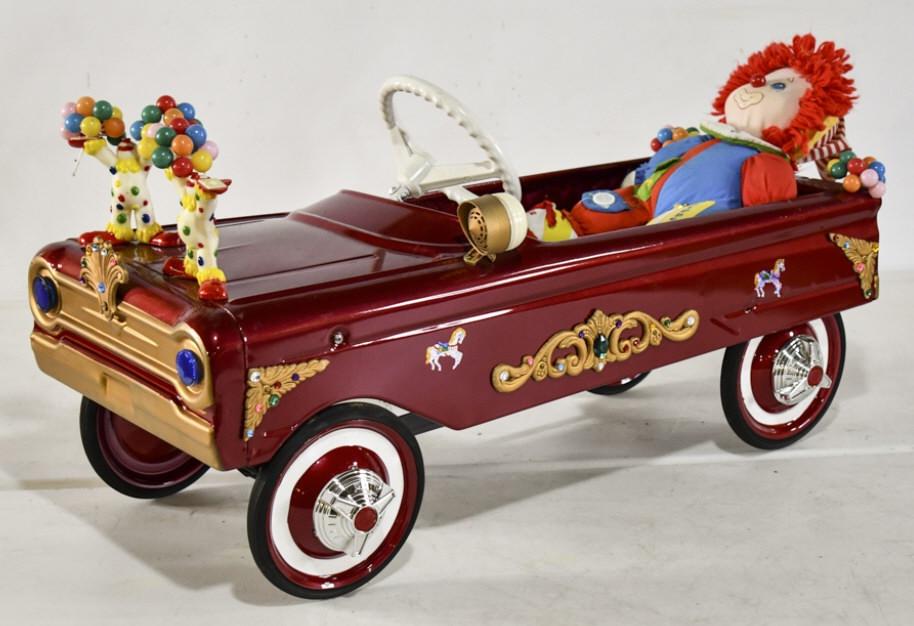 Custom AMF Clown Pedal car (1 of 9)