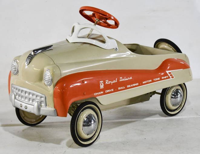 Restored Murray Royal Deluxe Chain Drive Pedal Car