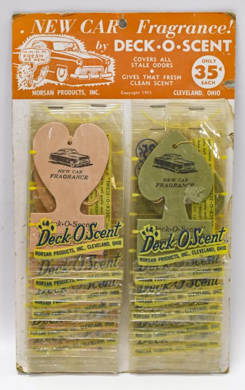 NOS 1950s Deck O Scent Auto Air Freshener Display (1 of 5)