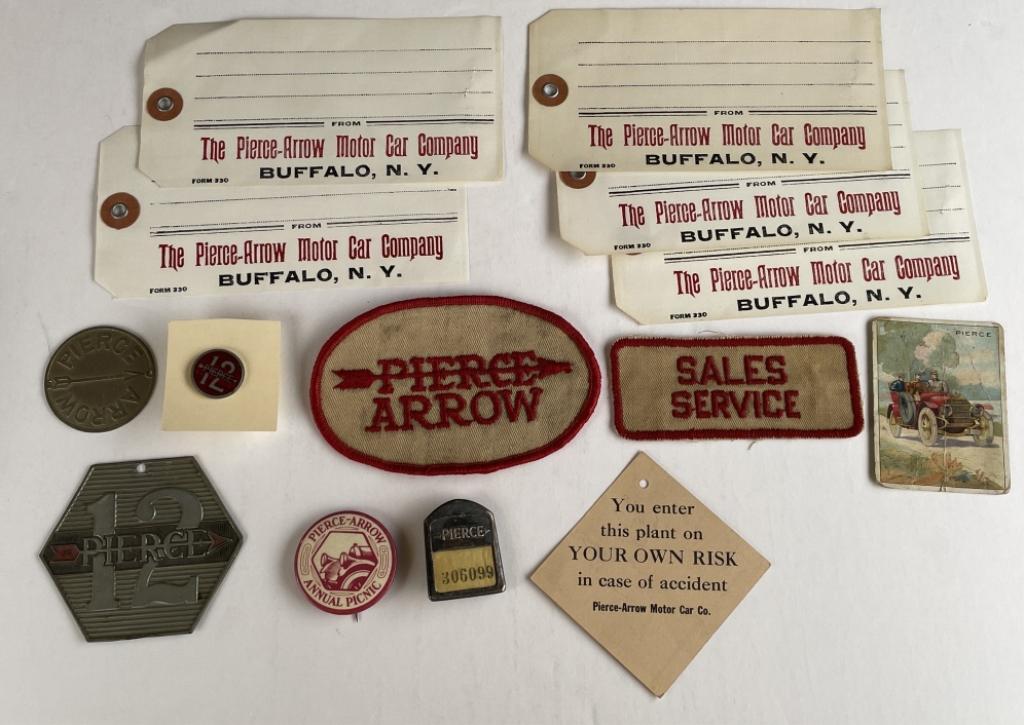 Collection Of Early Pierce-Arrow Promotional Items (1 of 7)