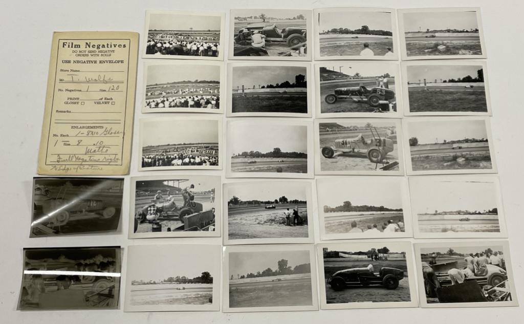 1947 Bainbridge Speedway Original Racing Photos (1 of 11)