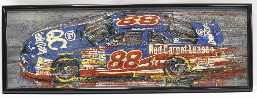 NASCAR Dale Jarrett Original Art By Ron Burton (1 of 6)