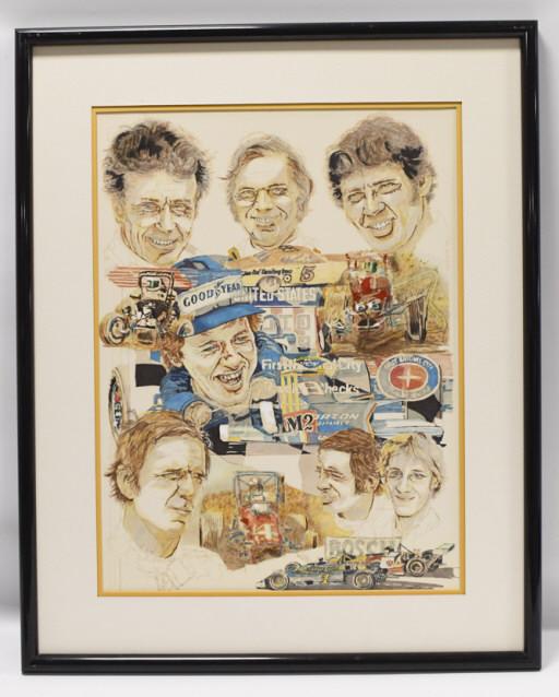 1977 United States Auto Club Orig. By Ron Burton (1 of 9)