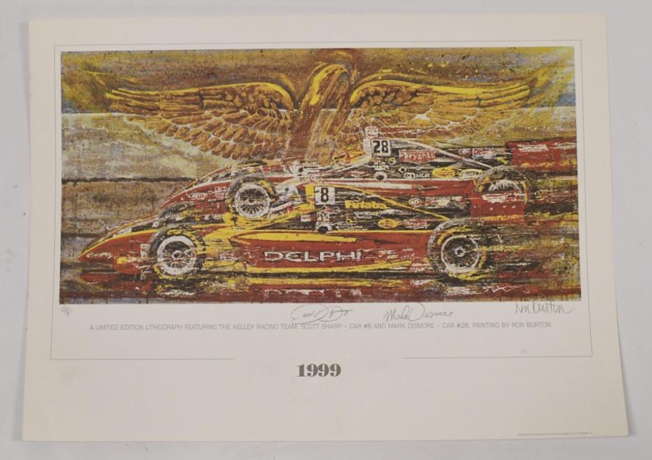 1999 Kelly Racing Team AP Lithograph By Ron Burton (1 of 12)