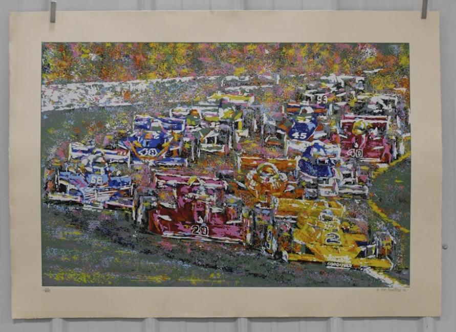 1976 Indy 500 LE Screen Print By Ron Burton (1 of 7)
