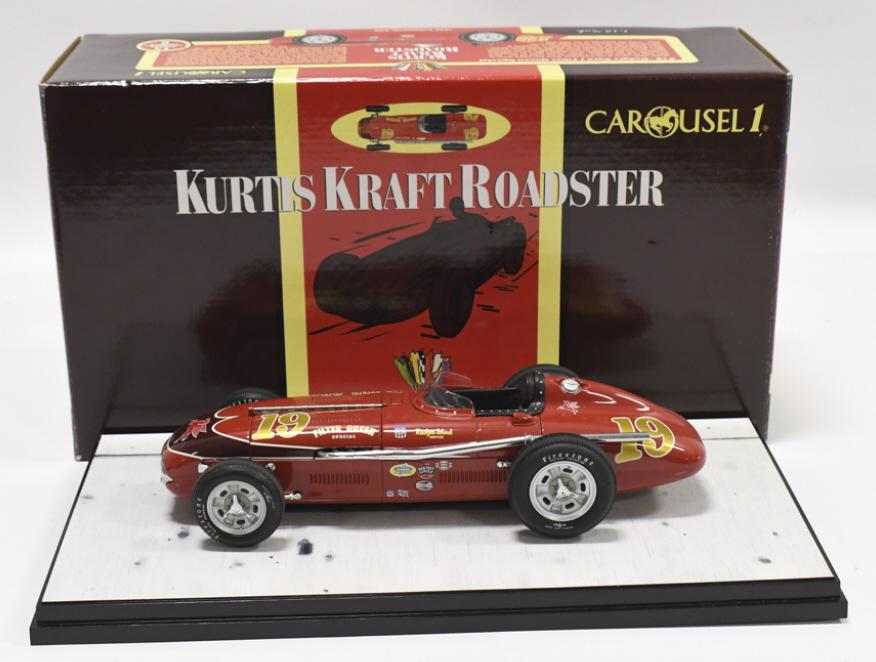 1/18 Carousel Kurtis Kraft Roadster 1956 Indy 500 (1 of 10)