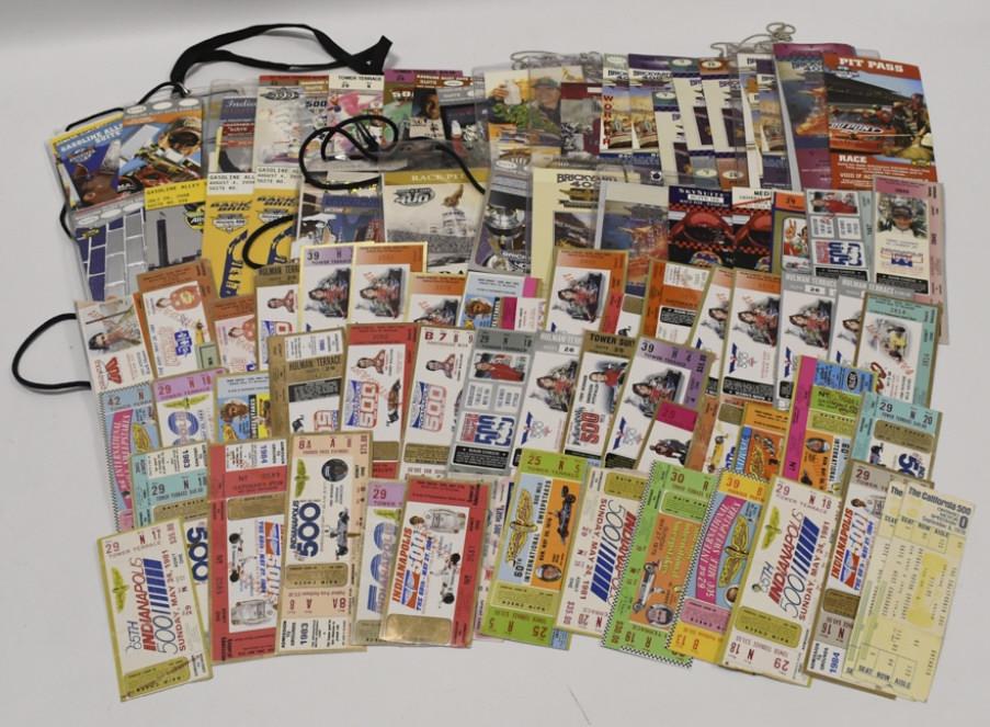 Ron Burton's Indy 500 & Brickyard 400 Tickets (1 of 12)