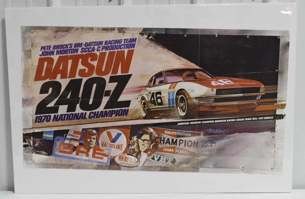 1970 Datsun 240-Z National Champion Race Poster (1 of 7)