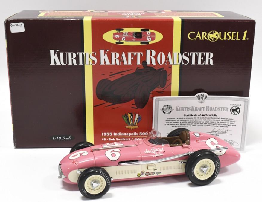 1/18 Carousel 1955 Indy 500 Winner Bob Sweikert (1 of 9)