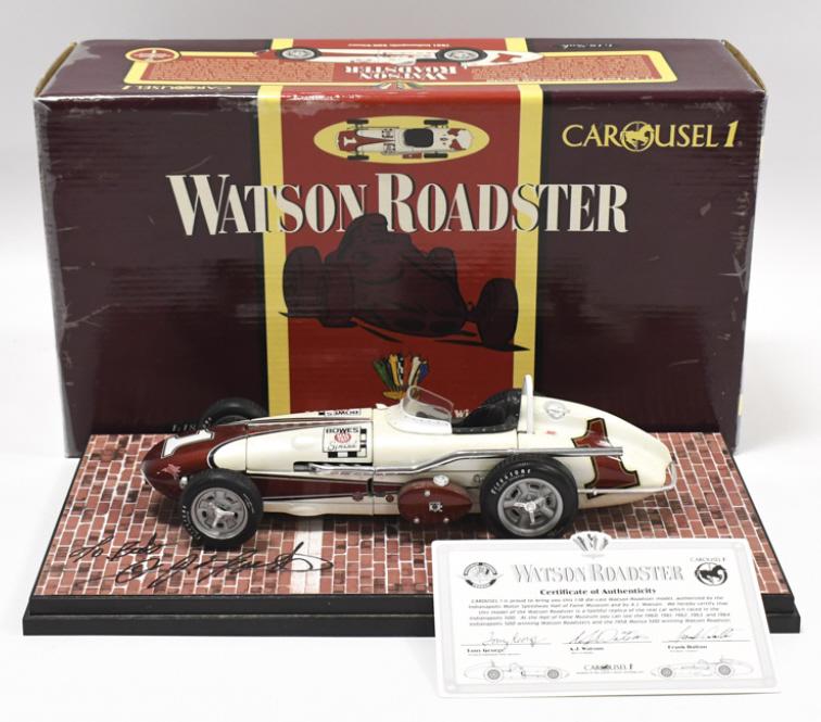 1/18 Carousel 1961 Indy 500 AJ Foyt Signed Racer (1 of 11)